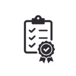 checklist certification ribbon