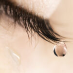 Eye with teardrop